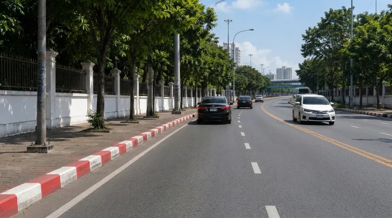 Original road marking reference for thai-real-test-thai-drive-exam-014.